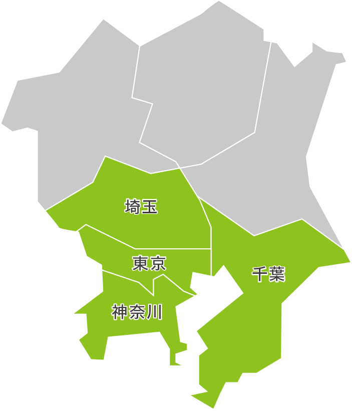 対応エリア 対応エリア